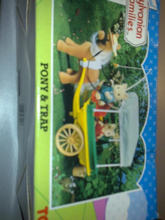 sylvanian families pony and trap