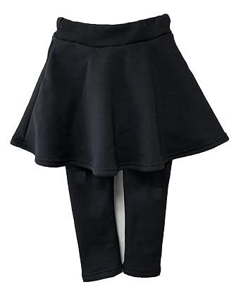 Amazon Commencer コマンス 女の子 子供用 裏起毛スカート付パンツ