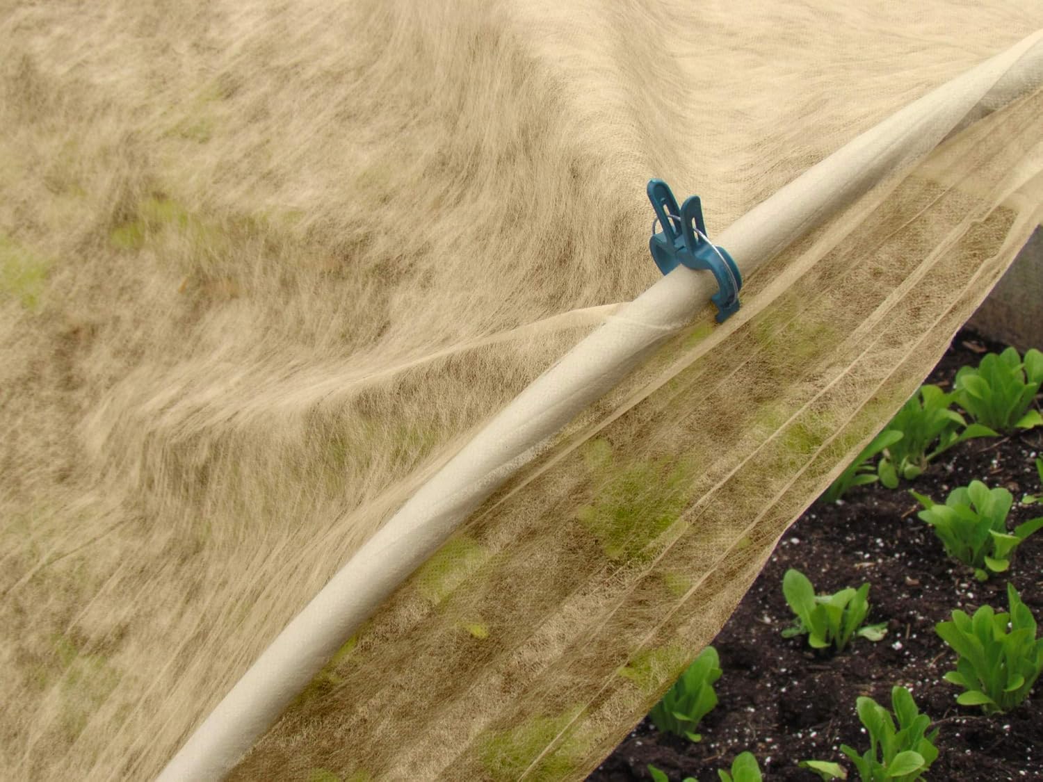 UniEco Floating Row Cover 0.5oz 10'x50' Reusable Plant Covers for Winter Frost