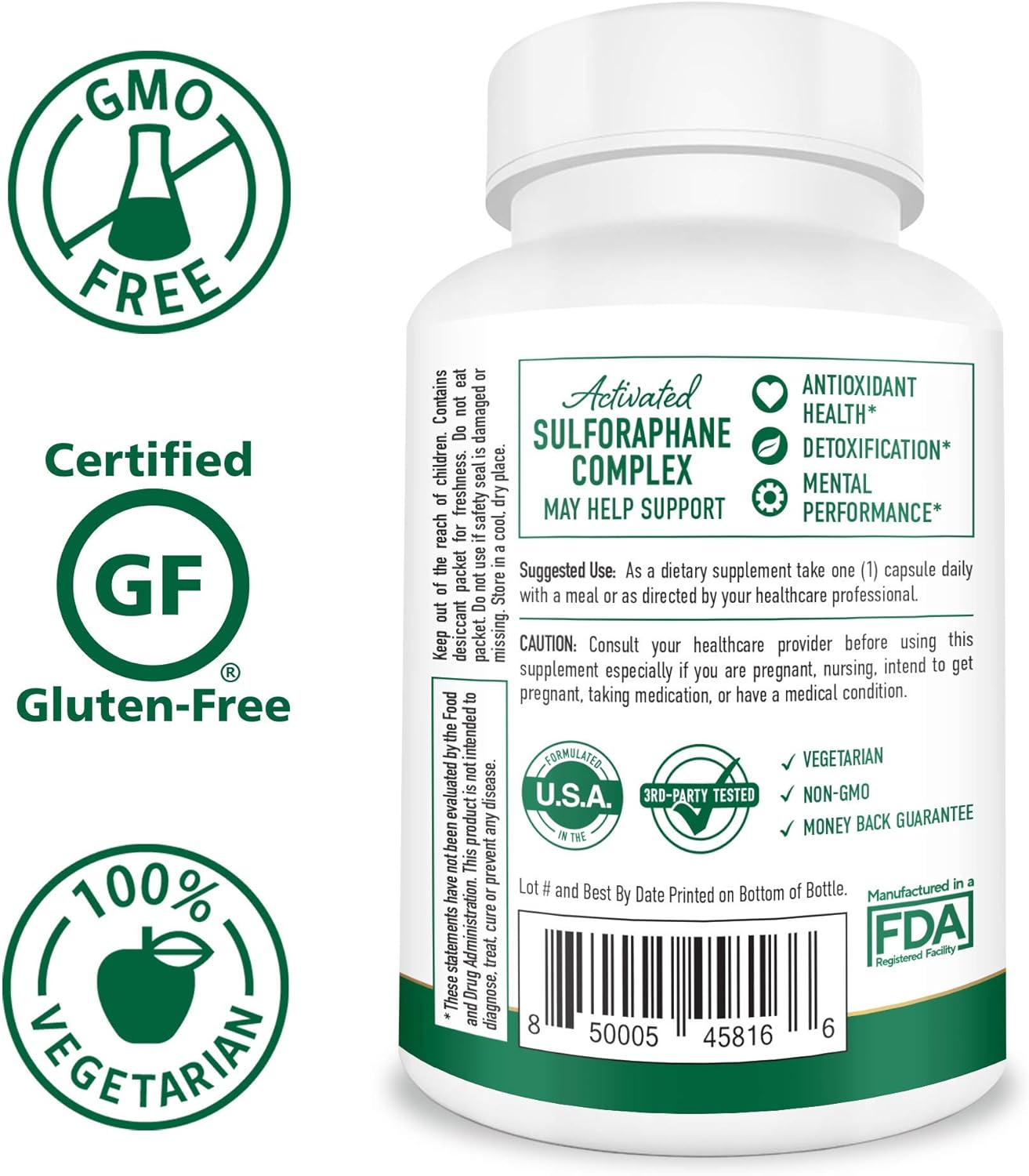 20MG Sulforaphane, 60 count (Pack of 1) - Image 4