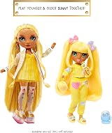 Rainbow High Junior High Sunny PJ Party Doll Yellow 22 cm Posable view 4