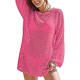 Buauty Women's Swimsuit Coverup Crochet Swim Cover Ups Bikini Bathing Suits Swimwear 2026 Summer Beach Dress Vacation Outfits
