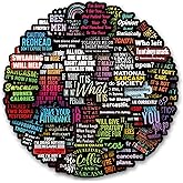 SXDAIZJSYM 63 PCS Sarcastic Stickers - Funny Stickers for Adults with Snarky, Humorous Quotes for Water Bottle, Laptop, Phone, Hard Hat, Bumper, Gifts