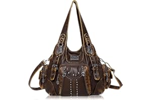 Angel Kiss Purses for Women Soft PU Leather Large Hobo Bags for Women Shoulder Bag