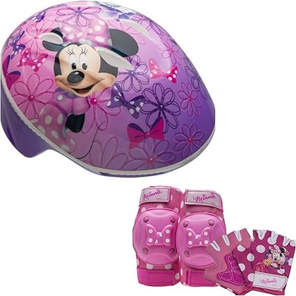 minnie mouse bicycle helmet