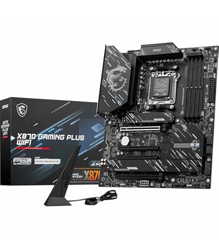 MSI B650 Gaming Plus WiFi Gaming Motherboard (AMD AM5, ATX, DDR5