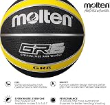 Molten BGR6-VY Premium Rubber Basketball Dark Yellow Black Size 6 view 2