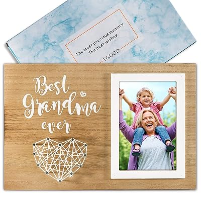 Buy Tgood Grandma Gifts Picture Frame Best Grandma Ever Gifts For Grandma Nana Gifts From Grandchildren On Birthday Mothers Day Online In Indonesia B08r8dt8n4