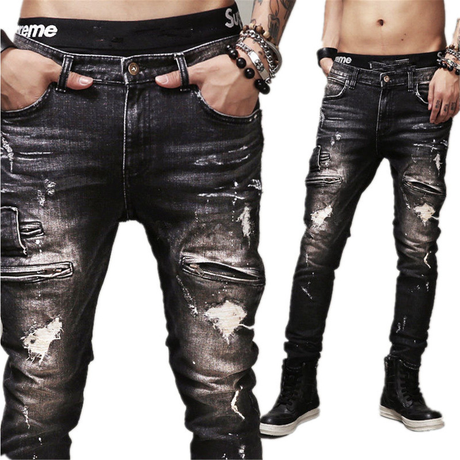 100 cotton denim jeans mens