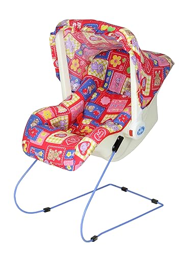 Infanto 7-in-1 Baby Bouncer (Red)