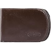 Big Skinny Men's Curve Leather Bi-Fold Slim Wallet, Holds Up to 20 Cards