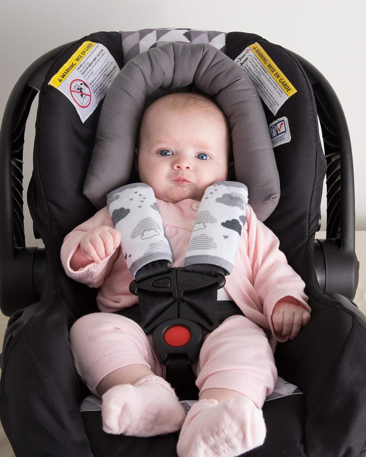 baby carrier strap covers