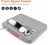 TECOOL 15.6 Inch Laptop Sleeve Protective Case Grey view 4