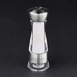 Cole & Mason Windermere Salt Mill 165mm Stainless Steel Acrylic Precision+ view 6