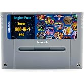 Retrotech Super 800 In 1 Cartridge For SNES 16Bit Game Console - Gray