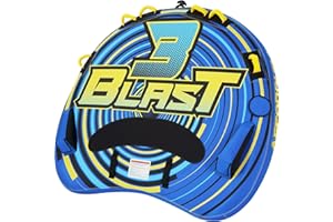 Affordura Water Tubes with Fins Towable Tubes for Boating, Boat Tubes and Towables with Quick Connector and Storage Bag (67/76/93in, 2/3/4 Person Tube)