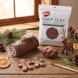 BOHS Foam Clay Brown 500 g Air-Dry Modelling Clay for Crafts view 6