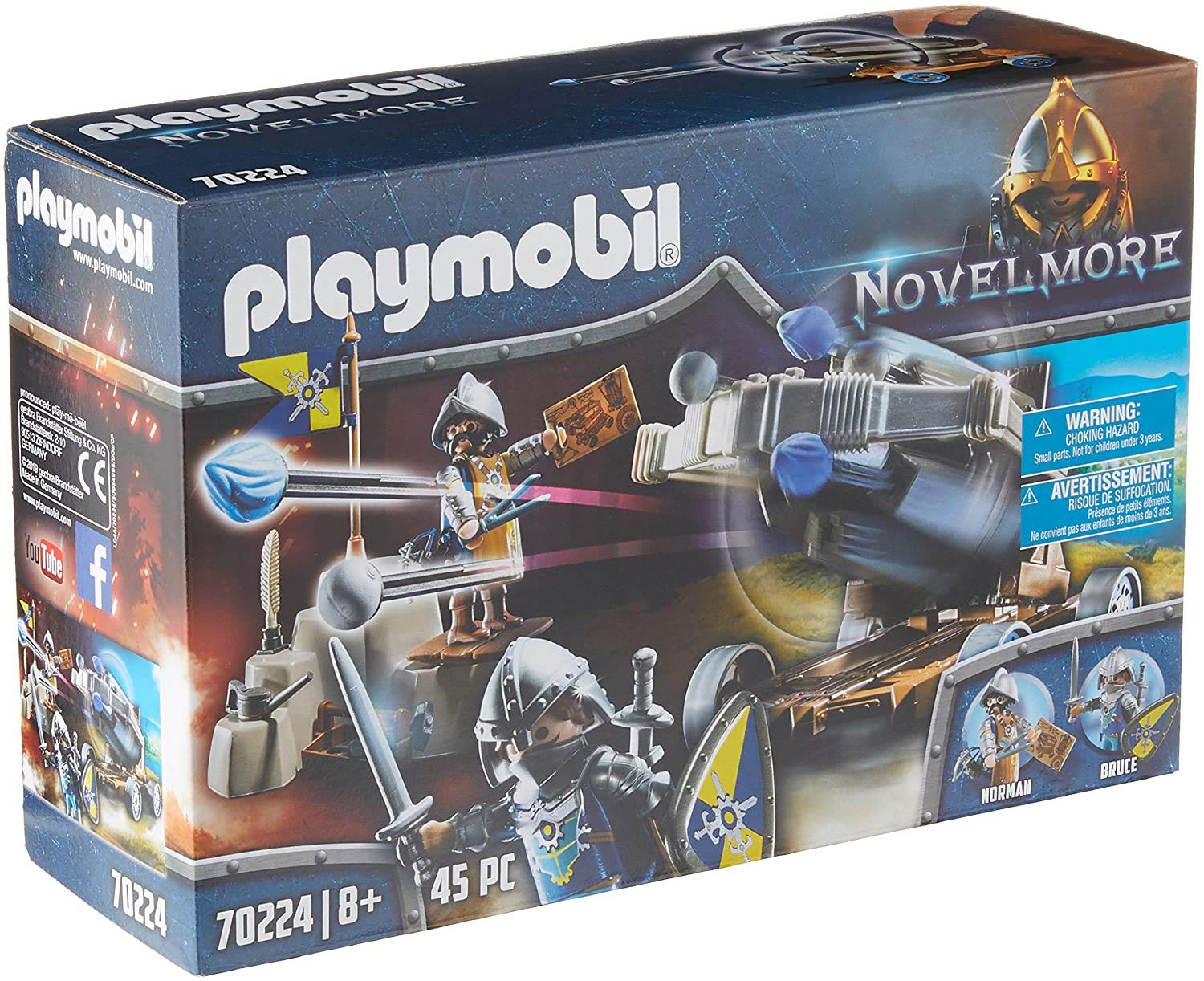 Playmobil Novelmore 70224 Water Ballista, For Children Ages 5 to 10