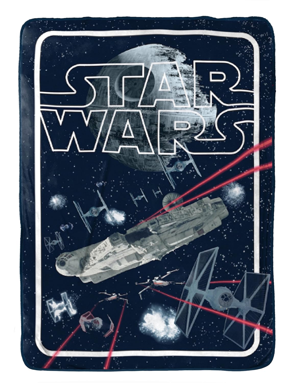 Star Wars Classic Space Battle Flannel/Silk Touch 62