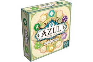 PLAN B GAMES Asmodee Azul Queen's Garden Board Game - Create a Royal Paradise, Mosaic Tile Placement Strategy Game for Kids & Adults, Ages 10+, 2-4 Players, 45-60 Minute Playtime