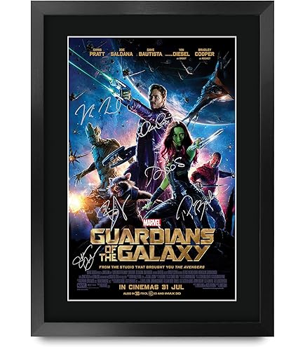 HWC Trading A4 Vin Diesel Guardians of the Galaxy Groot Los Regalos Imprimieron La Imagen Firmada Del Autógrafo Para Los Fans De La Memorabilia De La Película