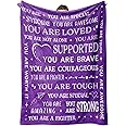 SteadStyle Blanket Gifts for Women- Get Well Blanket, Inspirational Gifts for Her Him, Feel Better After Surgery Gift, Thinking of You Present for Mom Friend Sister Daughter, 60'' x 50''