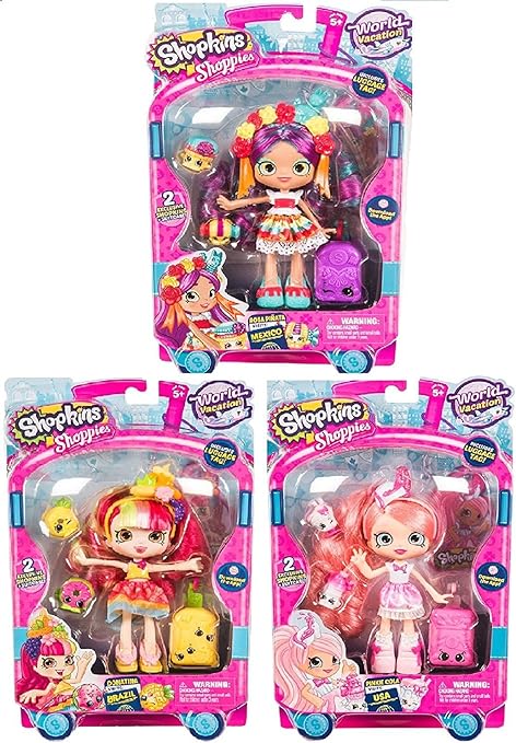 shopkins rosa pinata