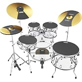 Evans SoundOff Drum Mute Pad Set Rock, 8-Pack | Evans SoundOff mutes reduce drum volume, preserve realistic feel, protect practice time and fit acoustic kits easily.