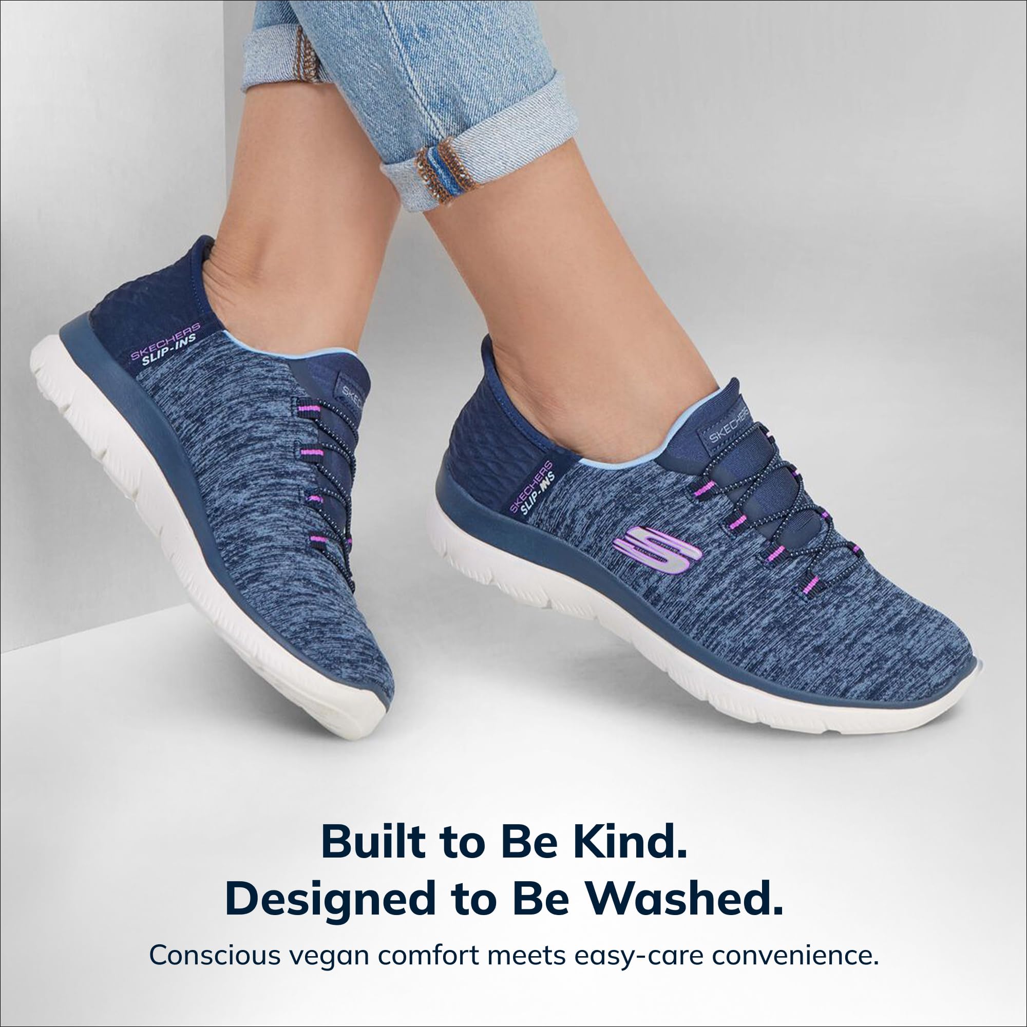 Skechers Women's Summits Dazzling Haze Hands Free Slip In Seakers