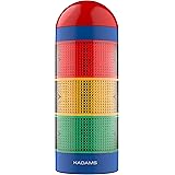 Kadams Visual Timer for Kids with Audio Alarm - Time Management Tool for Classroom, Home, Teachers, Kids & Adults, Traffic Li