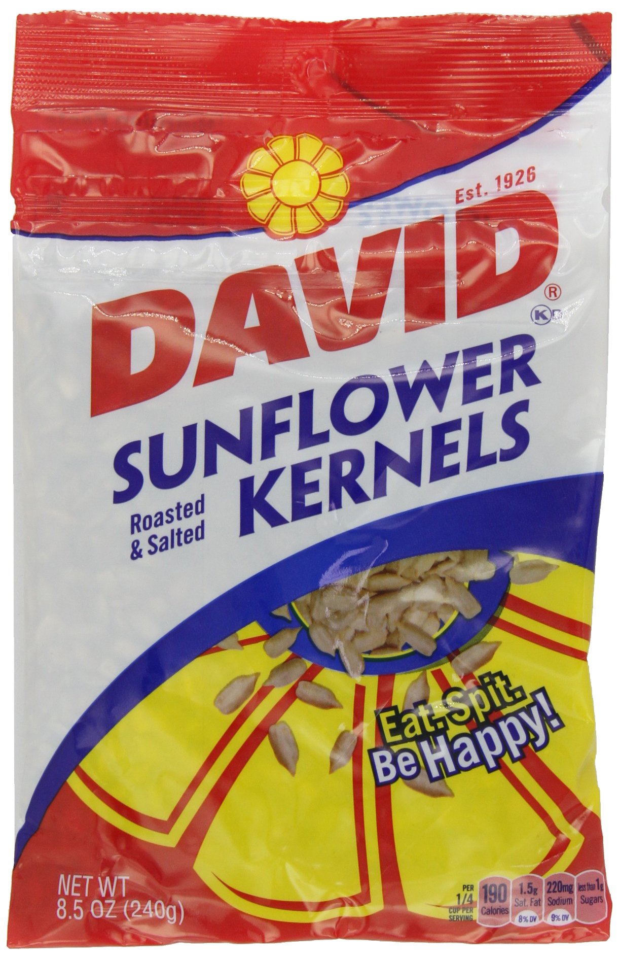 David Seeds Sunflower Kernels 8.5Ounce Packages (Pack of 12) Free