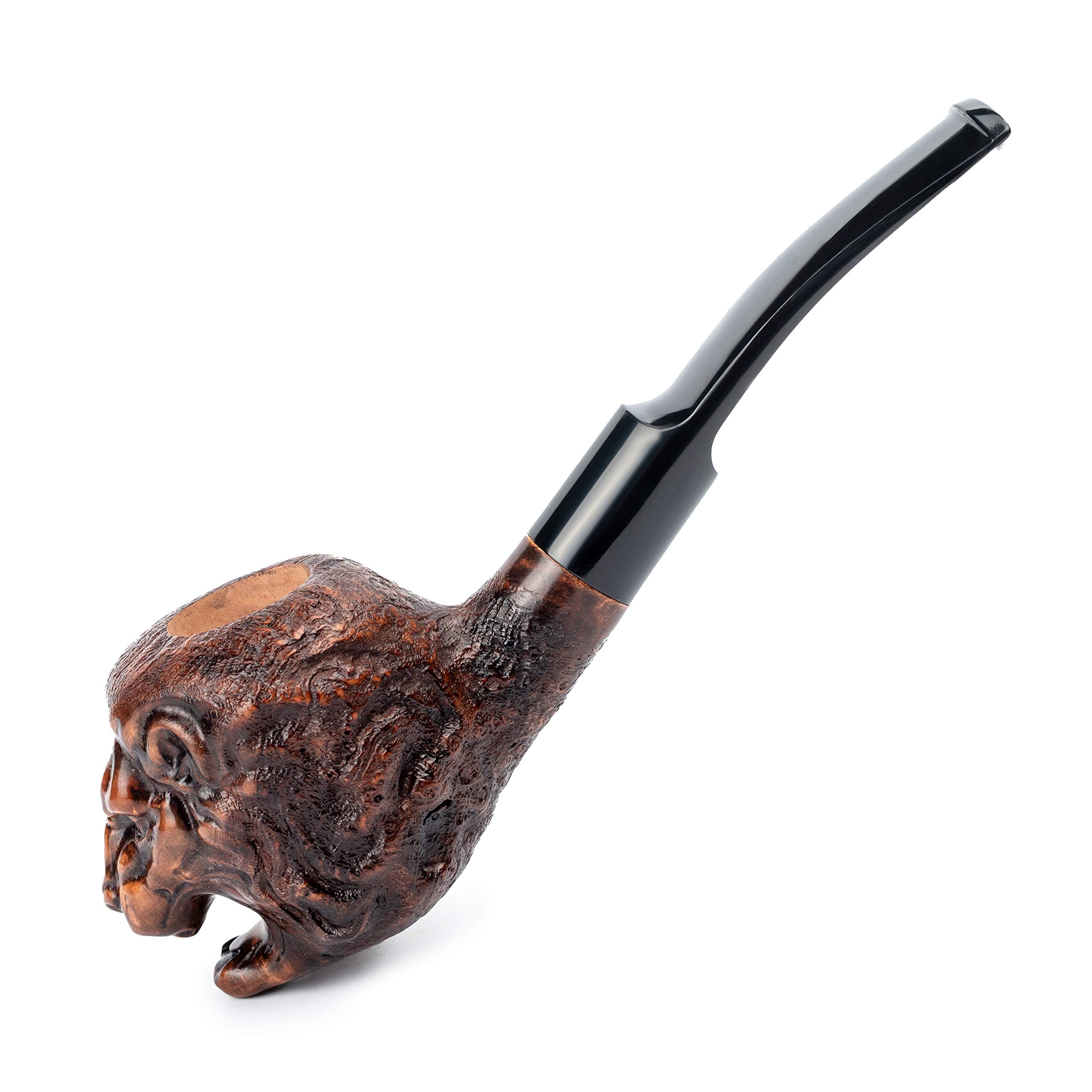Dr. Watson - Tobacco Pipe, Collectable Series, Hand Carved from Briar Root (Lion)