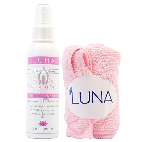 Botanique Yoga Mat Kit de limpieza spray - 100% todo natural ...