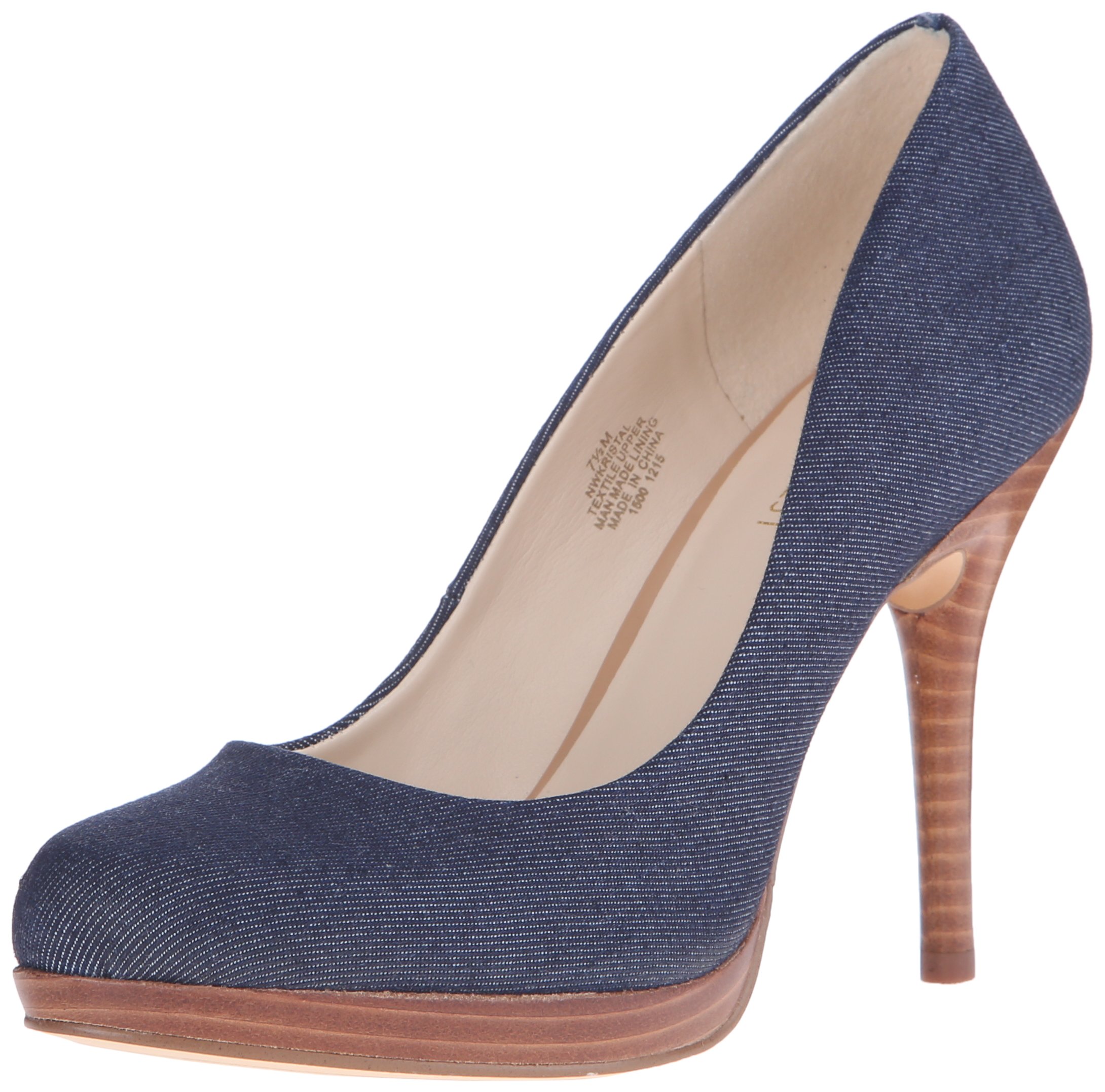 Nine West Womens Kristal Denim Dress Pump Desertcart Seychelles