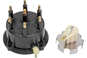 Quicksilver 815407Q5 Distributor Cap Kit for Marinized V-6 Engines by General Motors with Thunderbolt IV and V HEI Ignition S