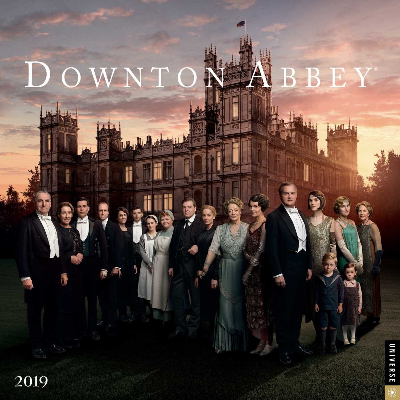 Downton Abbey 2019 Calendar Universe Publishing Amazon Co Uk Books