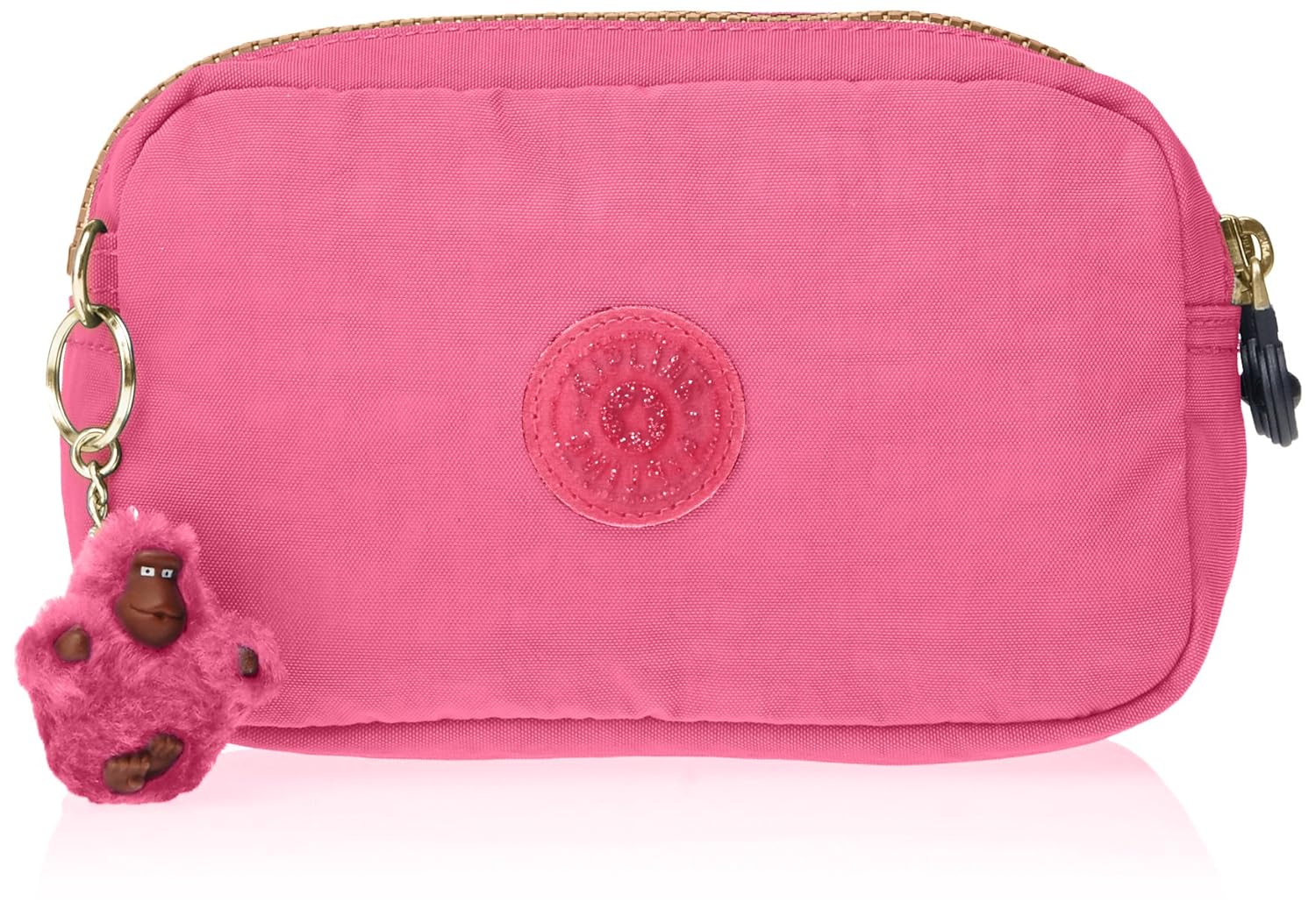 Kipling WALAN M Medium Pouch Carmine Pink ( Pink) Amazon.co.uk