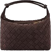 Suede Purse Bag for Women, Vintage Hobo Handbag Small Shoulder Bag with Adjustable Strap and Hobo Bag