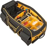 DEWALT DWST1-79210 Duffel Trolley Bag 26-Inch Yellow Black Wheels view 8