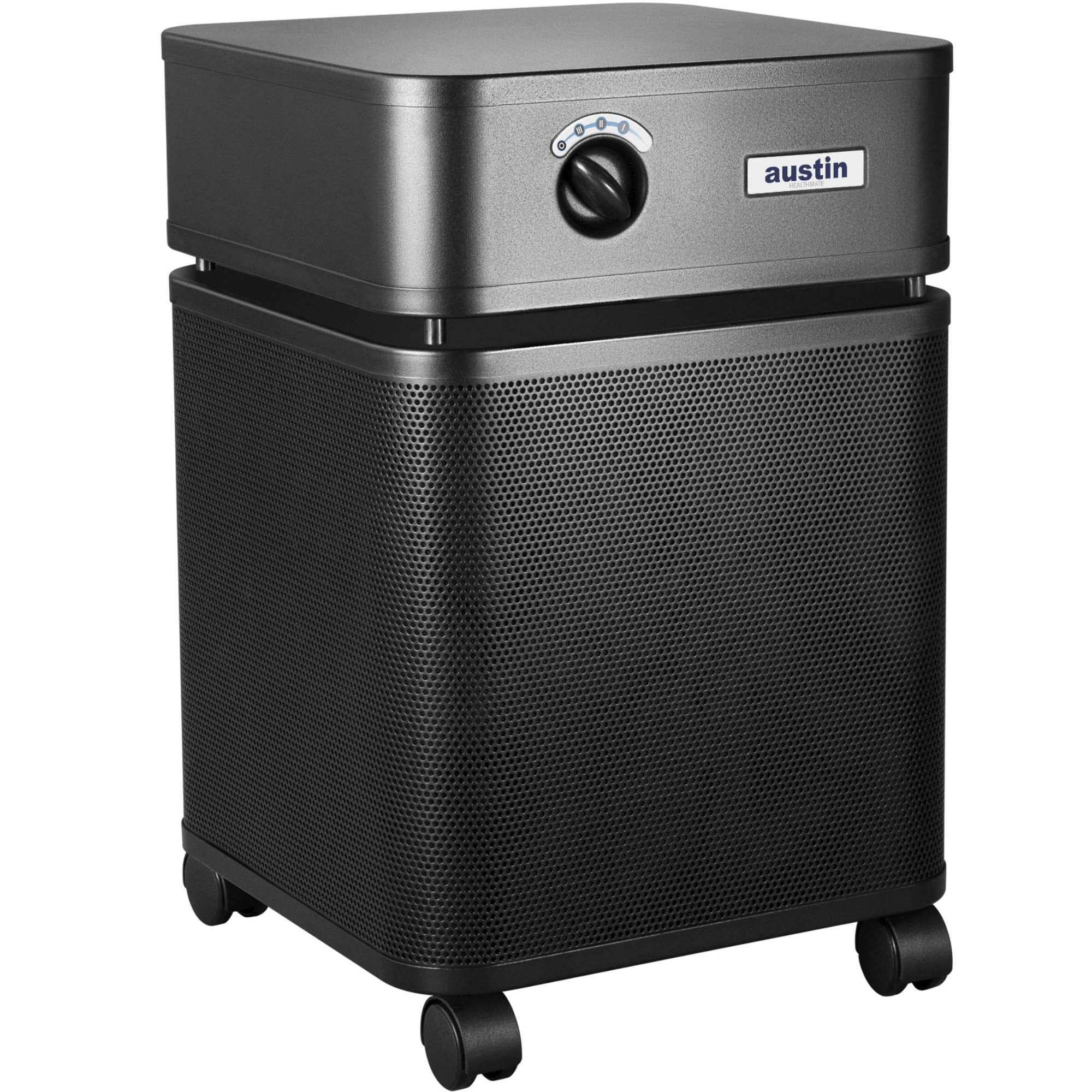 Photo 1 of Austin Air HealthMate Plus Air Purifier, Black - Advanced 4-Stage Filtration Air Purifiers For Home with Activated Carbon & Zeolite - Ideal as Air Purifiers for Bedroom or any Large room, Model B450