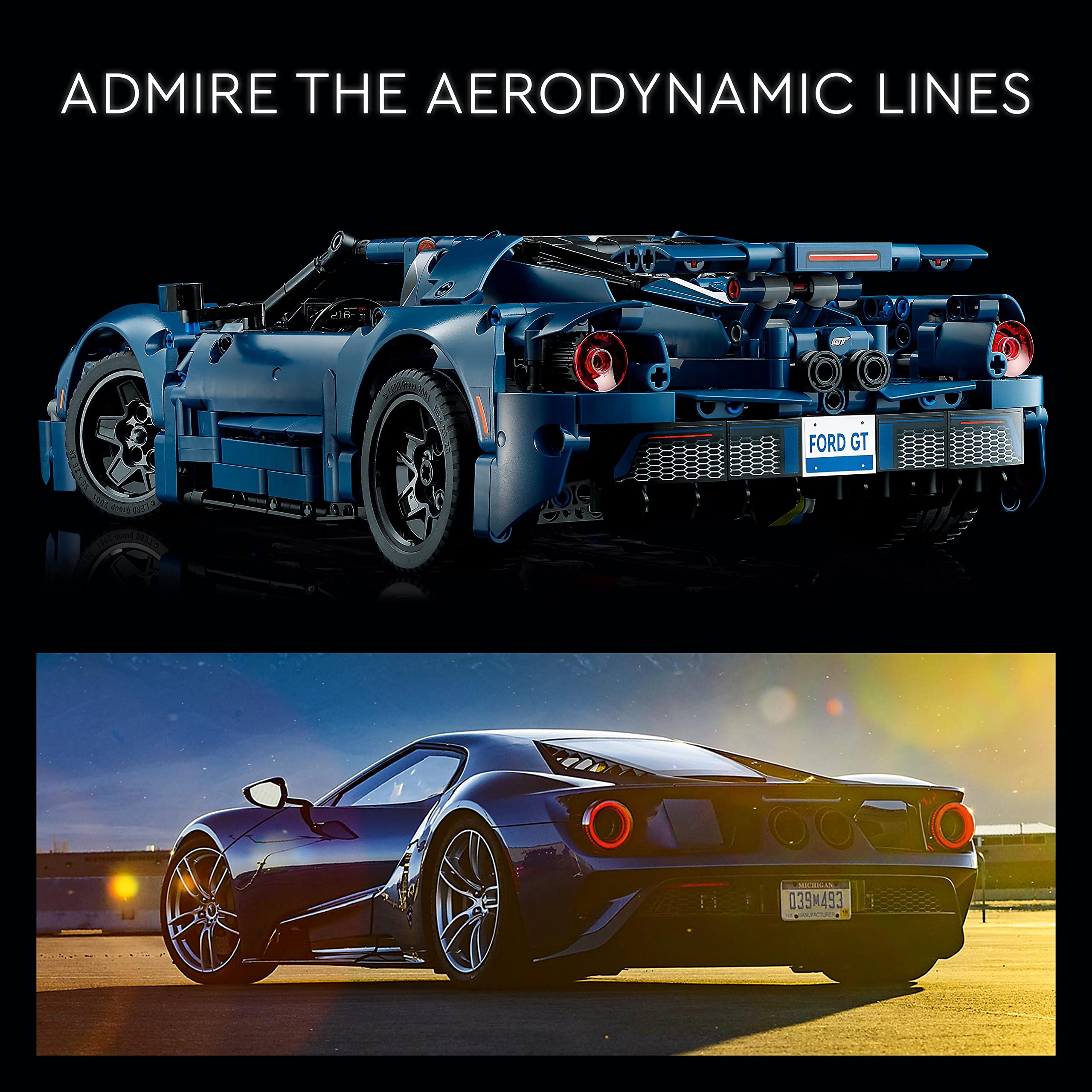 Mua LEGO Technic 2022 Ford GT Car Model Kit for Adults to Build, 1:12 ...