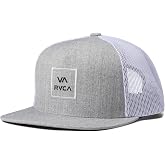 RVCA Men's VA All The Way Trucker Hat | A classic 5-panel trucker silhouette with modern surf, skate, and streetwear style