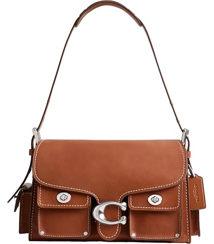 COACH Drifter Carryall Leather Turnlock Coach Drifter Top Handle