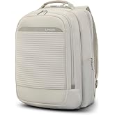 Samsonite Paralux 2-in-1 Travel Backpack, Converts into Main Bag + Go Bag, Lay-Flat Packing, StackIt&trade; Strap, Laptop Sleeve &amp; Integrated AirTag&trade; Holder - Business &amp; Adventure Travel Bag - Stone Grey