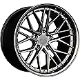 XXR 571 Chromium Black Wheel with Aluminum (18 x 8.5 inches /5 x 112 mm, 35 mm Offset)