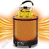 VPU Space Heater, Voice Control Electric Heaters for Indoor Use, 360° Fast Heating 1500W Energy Efficient Portable Heater, Sa