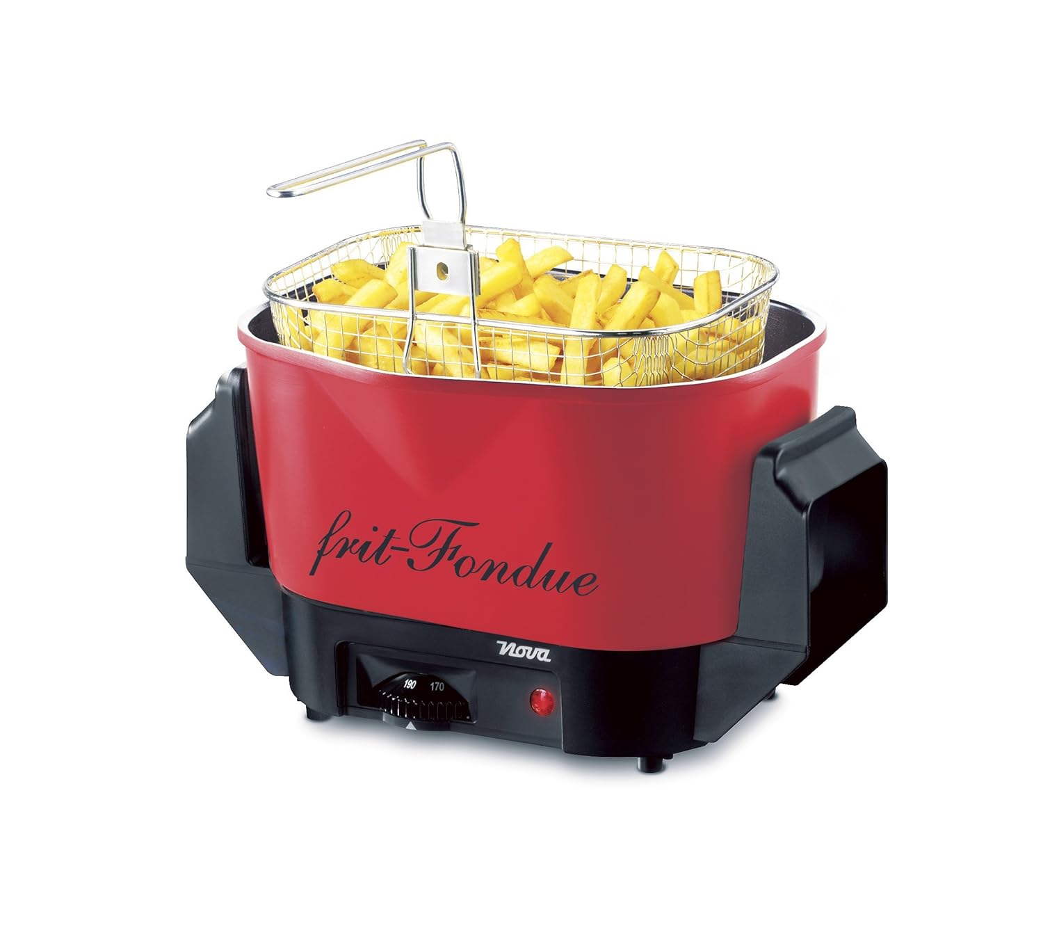 Nova - Retro Frit-Fondue Red - Freidora Y Juego De Fondue En ...