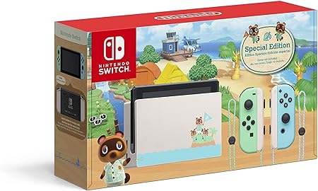 Amazon Com Nintendo Switch Animal Crossing New Horizons Edition Switch Video Games
