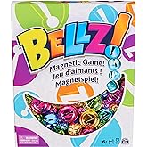 Spin Master Games, Bellz!, The Quick to Pick-up Family Magnet Game with Magnetic Wand & Bells, Storage Pouch, ASMR Sounds, Tr