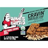 Dave's Killer Bread Cravin' Chocolate Chip Organic Snack Bars, 4 Count